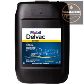   Mobil Delvac Modern 5W-30 Advanced Protection SCA/20L (korábban XHP Ultra LE SCA 5W-30) motorolaj