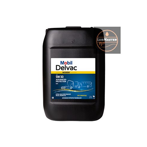 Mobil Delvac Modern 5W-30 Advanced Protection SCA/20L (korábban XHP Ultra LE SCA 5W-30)