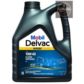   Mobil Delvac Modern 10W-40 Super Defense V1/4L (korábban Delvac XHP Extra 10W-40) motorolaj