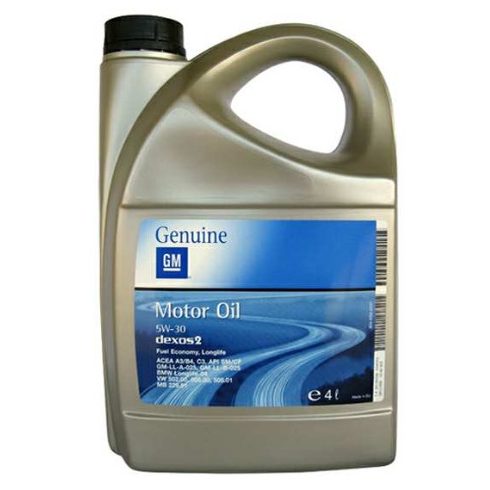 GM (Opel) Dexos 2 5W-30 Motor Oil/4L
