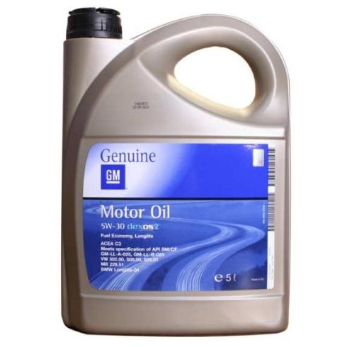 GM (Opel) Dexos 2 5W-30 Motor Oil/5L