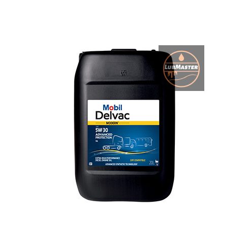 Mobil Delvac Modern 5W-30 Advanced Protection V6/20L (korábban Delvac XHP Ultra LE 5W-30)