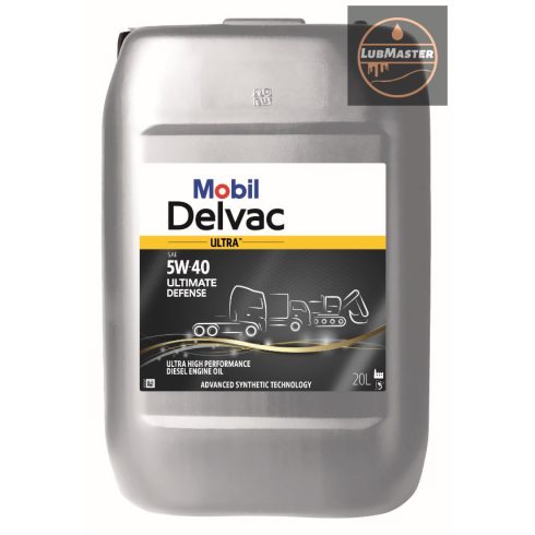 Mobil Delvac Ultra 5W-40 Ultimate Defense/20L (korábban Delvac 1 5w40)